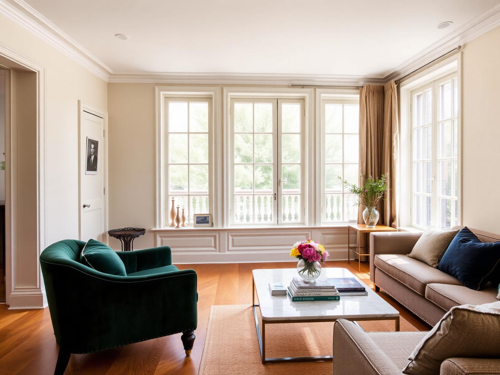 Elegant South West London short-let interior